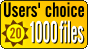 Users Choice on 1000 Files.com