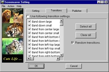 TRANSITION EFFECTS CONTROL
